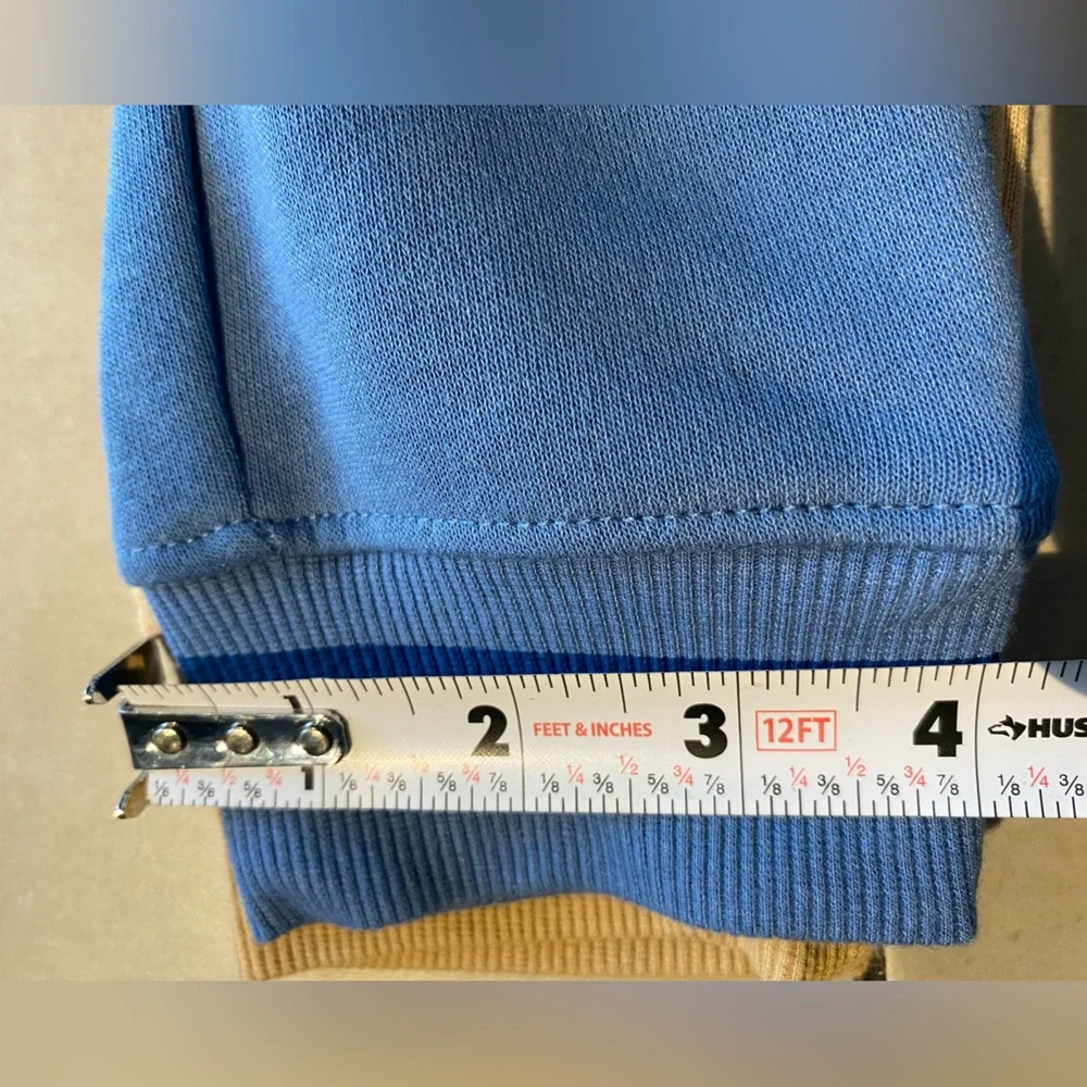 Champion Kids Blue Joggers with Logo Size 6